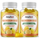 Magnesium Oxide Gummies 400mg, Magnesium Oxide Chewable Supplement for voksne & børn, Nerve, Muskel, Knogler & Hjerte Support, Non GMO, Pectin, Vegan, 120
