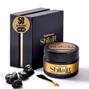 Pure Himalayan Shilajit til mænd og kvinder 600mg, 50 Servering - Guld Grade, Lab Test Inkluderet, Maksimal Potency Fulvic Acid med 85 + Trace Minerals Udtrukket fra højeste højde