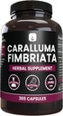 PURE ORIGINALSKE INGREDIENSER Caralluma Fimbriata (365 kapsler) Ingen Magnesium eller Rice Fillers, Altid Pure, Lab Verified