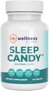 Reignite Wellness by JJ Virgin MSD 124; Sleep Candy MSD 124; Chewable 5- HTP tillæg med Inositol, vitamin B6, Melatonin & L- Theanin for voksne MSD 124; Lemon Flavor MSD 124; 60 tabletter
