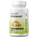 Organic Shatavari 1200mg, 60 kapsler - Amning Support Vitaminer, Hormonal balance for kvinder, Asparges Racemosus Root