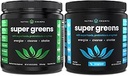 NutraChamps Super Green Berry & Super Green Tropical Bundle - 2 måneders forsyning