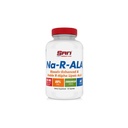 SAN 's Na- R- ALA - stabiliseret R- Alpha lipoinsyre 125mg per servering [høj potens & øget absorption], 60 kapsler