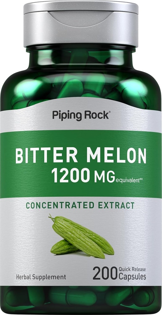 Piping Rock Bitter Melon Capsules 1200mg