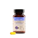 NatureWise Flaxseed Oil 1200 mg, Fish Free Omega 3 6 9 med 720mg ALA, Kosttilskud til hjertesundhed - Økologisk, kold presset, non-GMO - 30 Softgels [1-måned Supply]
