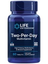 Life Extension Two-Per- Day Multivitamin - Daglig dosis af vitaminer og mineraler til mænd og kvinder - Komplet Essential Vitamin supplement til energi, sundhed - Gluten- Free - Non- GMO - 60 tabletter