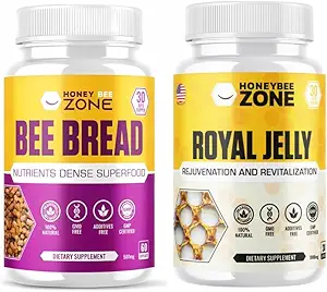 Bee Brød & Royal Jelly Capsules Natural Superfood Bundle
