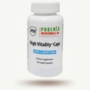 Høj Vitality Multivitamin og Mineral Fuld Spectrum Gel Easy Swallow Caps Absorption Potency Væsentlige Nutrient Hår, Hud, Nails, Adrenal, Brain Support Blend, 120.0 Tæl