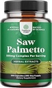 Extra Strength Saw Palmetto Extract - Advanced Herbal Complex for Hår Health and Urinary Support with Plant Steroler & Flavonoider - Potent Herbal Supplement med 500mg per servering - 200 kapsler