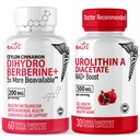 Naturens Fusioner Nutri Dihydroberberine (60 kapsler) & Urolithin A Diacetat 500mg Energy Booster supplement