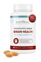 Soy Free Phosphatidylserin 100mg Softgel - PS Supplement øger hukommelse, fokus, problemløsning, Cortisol Control. Natural Sunflower Lecithin, Patenteret Sharp PS- Green. Ikke-GMO, 60 Softgels