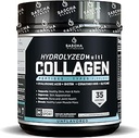 SASCHA FITENess Hydrolyzed Multi Collagen Peptider Tipes 1,2 & 3; Hyaluronsyre- 124; Biotin- 124; Cynatine HSN - 124; C-vitamin & E - 124; til hår, hud- og benstøtte 124; Uden smag