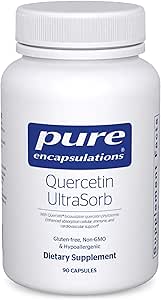 Ren indkapsling Quercetin UltraSorb Remote 124; Enhanced - Absorption Cellular, Immunoog Cardiovaskulær Support 124; 90 Kapsler