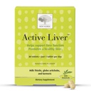 NY NORDIC Active Lever 30- Day Supply, Daily Lever Supplement, Milk Thistle, Artiskoke & Gurkemeje, 30 tabletter (pakke med 1)