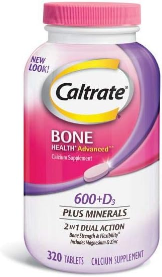 Caltrat 600mg + D3 med mineraler, 320 Tæl