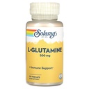 SOLARAY L Glutamin kapsler 500 mg - immunforsvar - Gratis Aminosyre - Lab Verified, 60- Day Money- Back Garanti, 50 Servere, 50 VegCaps