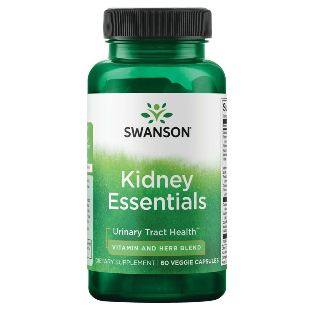 Swanson Nyre Essentials 60 Veg kapsler