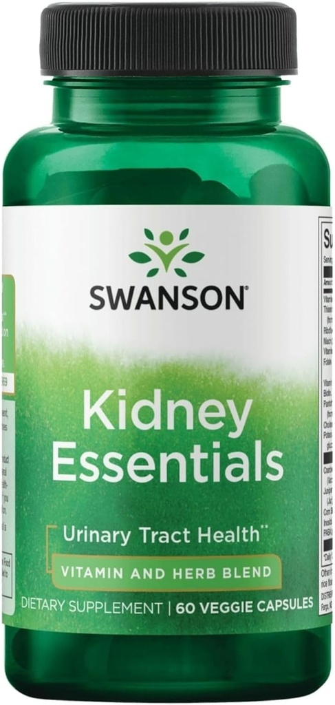 Swanson Nyre Essentials 60 Veg kapsler
