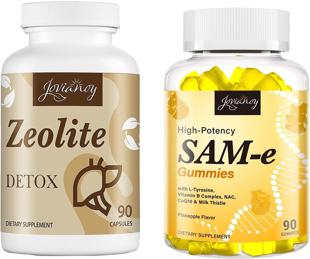 SAM- e Gummies og Zeolite Detox kapsler