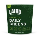 Laird Superfood Prebiotic Daily Green Powder - Essential Vitamin & Minerals - Prebiotic Fiber, Adaptogen og Frugter & Grøntsager - Understøtter Gut Health - Non- GMO, Vegan - 14.8 oz Bag, pakke med 1