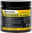 BODi Energize Pre Workout Powder - Beta- Alanine, Quercetin & Low- Dosis Coffein Formel for forbedret energi & fokus, øge energi & udholdenhed supplement, Lemon Flavored, 40 Serveringer