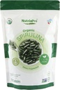 USDA Organic Spirulina Capsules - 100% Pure Vegan Supplement, Non-GMO, Gluten- Free, Chemical-Free, (720)