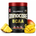 ALLMAX Nutrition AMINOCORE BCAA Powder, 8.18 Bedste Aminosyrer, Intra og Post Workout Inddrivelse Drik, Gluten Free, Ananas Mango, 315 g