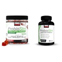 Kraftfaktor ProbioSlim Apple Cider Vincils Gummies med LactoSpore Probiotika, 120 Greve & ProbioSlim vægttab Essentials Daglige fordøjelsessygdomme Probiotika, 120 Kapsler