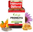 Immunsystemet Support - Natural Blend of Propolis, Royal Jelly, Echinacea & C-vitamin - Forbedrer sundhed Plant- baserede 90 kapsler (pakke med 1)