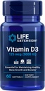 Life Extension 268mg Super Vitamin E & 5000IE D3- vitamin - hjerte, hjerne og immunforsvar