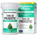 Lægens CHOICE Probiotika til vægtstyring & Bloating - 6 Probiotiske Probiotika - Prebiotika - Nøgleingrediens Cayenne - Understøtter Gut Sundhed - Vægtning for kvinder & mænd - Grøn te - 60 CT