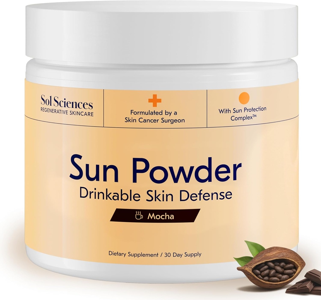 Mocha Skincare Support - 3-in-1 Formel, 30 Servere