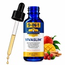 Simple Lov VivaSlim - Flydende tillæg med Maca Root, Rhodiola Rosea & African Mango - Understøtter Metabolisme, Appetite Control & Vægt Management - 2 fl oz