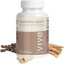 Buddha Spirit Ashwagandha kapsler med sort peber - 100% Økologisk, Vegan & Gluten- Free - 60 Greve, 30 - Day Supply