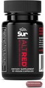 AltRed Sur Beet Root Capsules for Muscle Recovery and Sports Nutrition - 25% Betalain Extract Pre Workout & Nitric Oxide Supplement for Endurance Athletes - NSF Certified for Sport