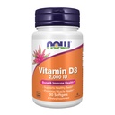 Now Foods Supplements, D3- vitamin 2.000 IE, High Potency, Structural Support *, 30 Softgels