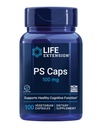 Life Extension PS Caps, phosphatidylserin, for Cognitive Performance, Gluten- Free, Non- GMO, Vegetar, 100 Kapsler