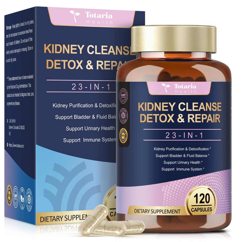 Nyre rense Detox & Reparation, Chanca Piedra & Cranberry piller til Brege Control, Support maksimal styrke Urinvejssmertelindring for Nyre Stones Breaker, Cranberry Urinvejssygdomme for kvinder