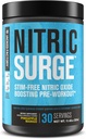 Jacked Factory Nitric Surge Stim Free Pre Workout Powder - Coffein- Free Nitric Oxide Supplement w / Con- Cret Creatin, L Citrullin, & GlycerSize Glycerol - Ananas Mango, 30 Serveringer
