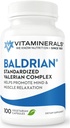 Vitamin 33 Baldrian ® Original Natural Relaxing Support Standardized Valerian (100)
