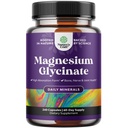 High Absorption Magnesium Glycinate 500mg Capsules - Supports Faster & Deep Sleep - Boost Mood with Magnesium Supplement - Helps Muscle Relaxation - Third Party Tested - Vegan, Non GMO - 240 Count