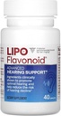 Lipo Flavonoid Advanced Hearing Support Daily Supplement - hjælper med at reducere risikoen for hørelse & fremmer optimal hørelse - 40 kapsler