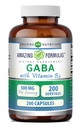 Amazing Formulas GABA med B6-vitamin Supplement124; 500 Mg Per Serving Budd124; 200 Kapsler Budding124; Non- GMO Budd124; Gluten Free Budding124; Lavet i USA