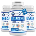 Genex Formulas TMG Supplement 1000mg (360 Capsules) - NSF Certified for Safety, Quality & Label Accuracy - Betaine Anhydrous Trimethylglycine - Liver Supplement - Gluten Free & Non-GMO - 30-Day Supply