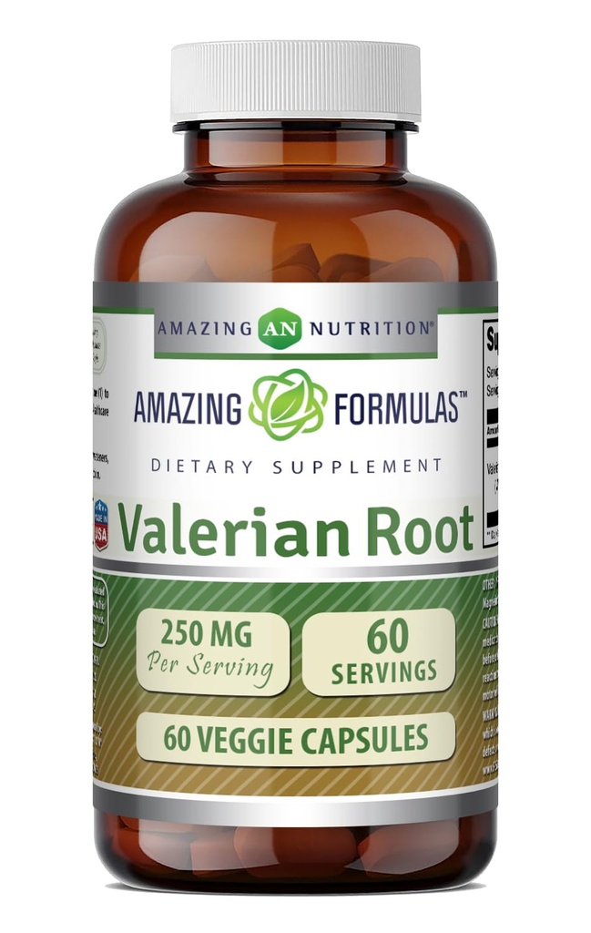 Amazing Formulas Valerian Root 4: 1 Extract Supplement: 124; 250 Mg