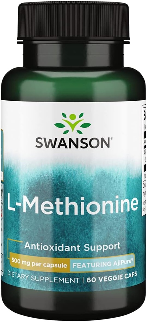 Swanson ULT L- METHIONINE AJI 500MG 60 Veg CP
