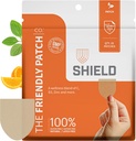 Den venlige Patch Shield Immunity Support Patch Note 124; Wearable immunboostere til voksne med vitamin D3, C og Zink124; 28 Immunitet Boost Patches