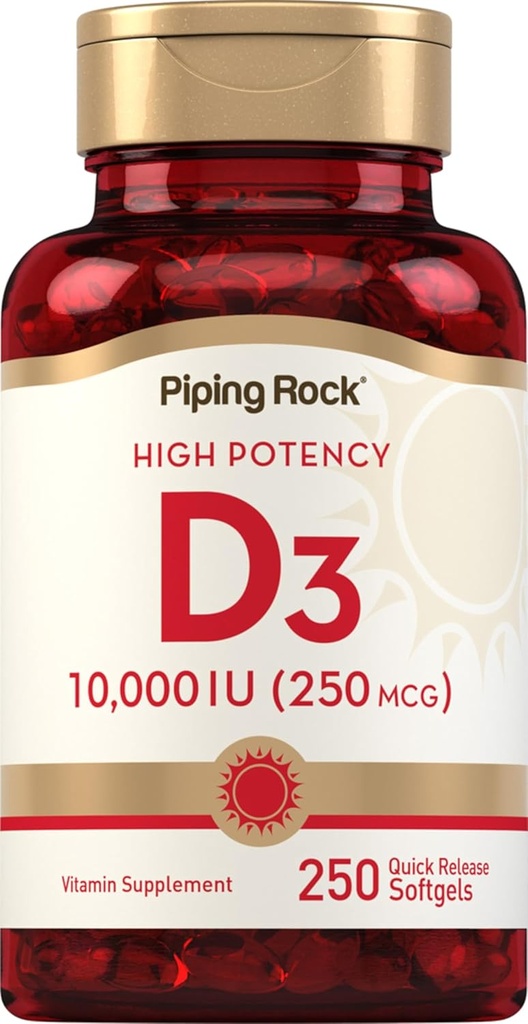 Piping Rock Vitamin D3 10000 IE