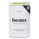 Beam Collagen Pulver, Collagen til kvinder, Collagen med Hyaluronsyre, Collagen Peptider Type 1 og 3, med Biotin, Grass Fed Bovine, Third- Party Testet, Bedste til kaffe, C-vitamin, 30 Servering