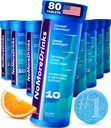 NoMoreDrinks Anti Alkohol Craving Supplement- 124; Lever Detox & Combat Cravings - 124; Energistøtte Alkohol Erstatning Drink 124; Økologisk Mælketidsel - Supplement & Mælkebøtte & 5htp - 124; (80) Energipiller